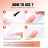 Vanfa 6 IN 1 Nail Glue Gel for Acrylic Nails Extension Nail Tips, Strong Adhesive for Press on Nails