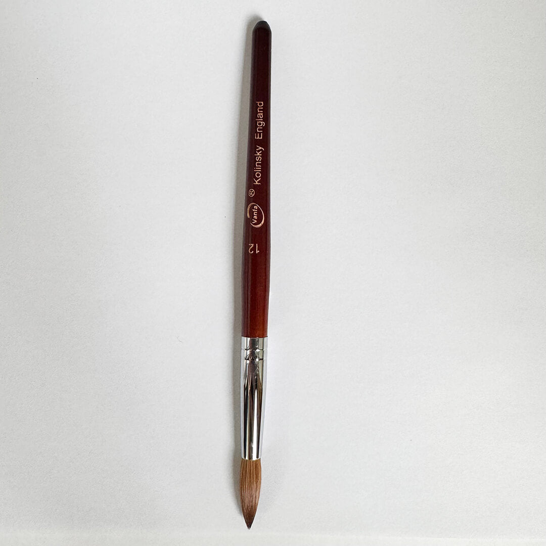 VANFA Acrylic Nail Brush Size #12 Round Head