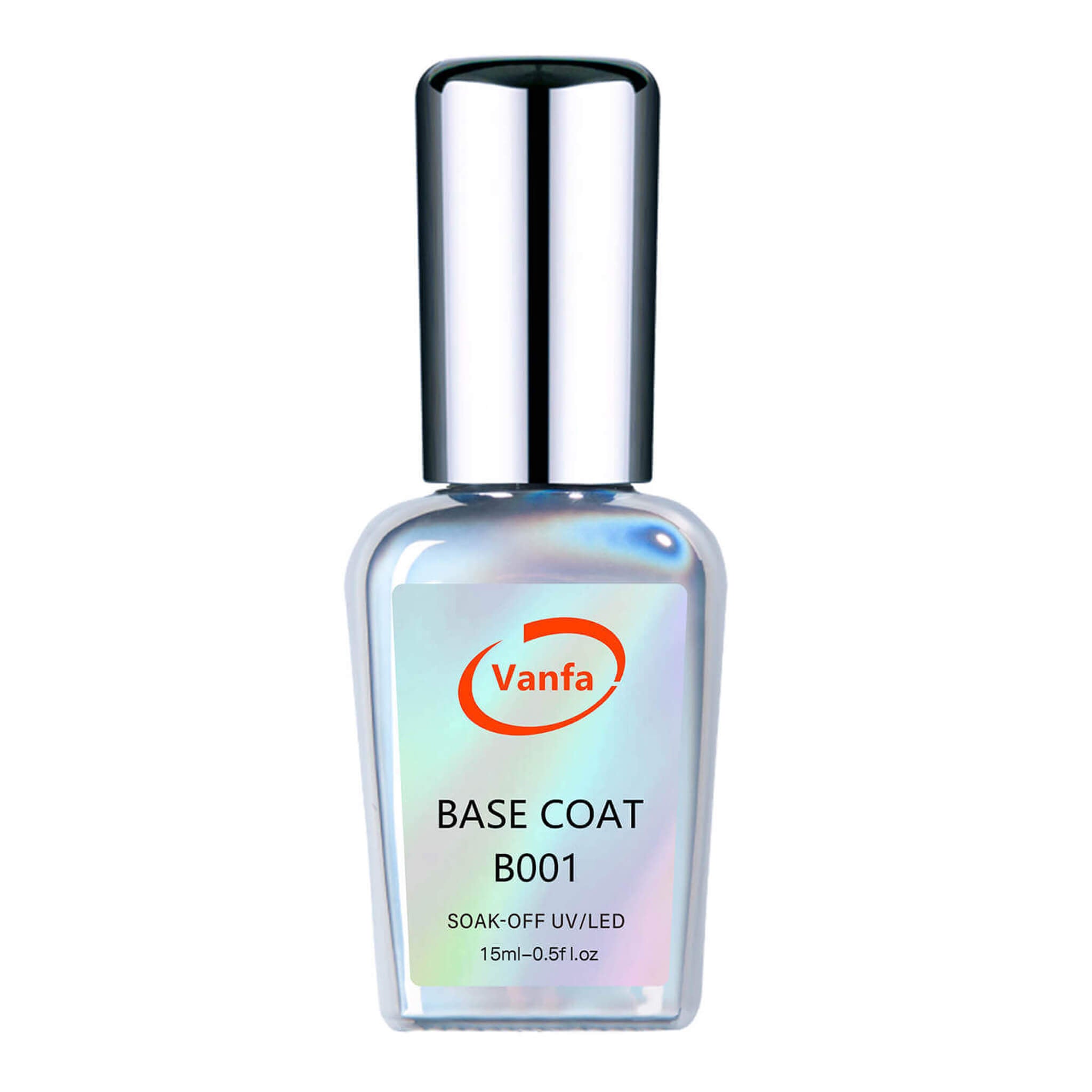 VANFA Soak Off Gel Base Coat 0.5 Oz B001