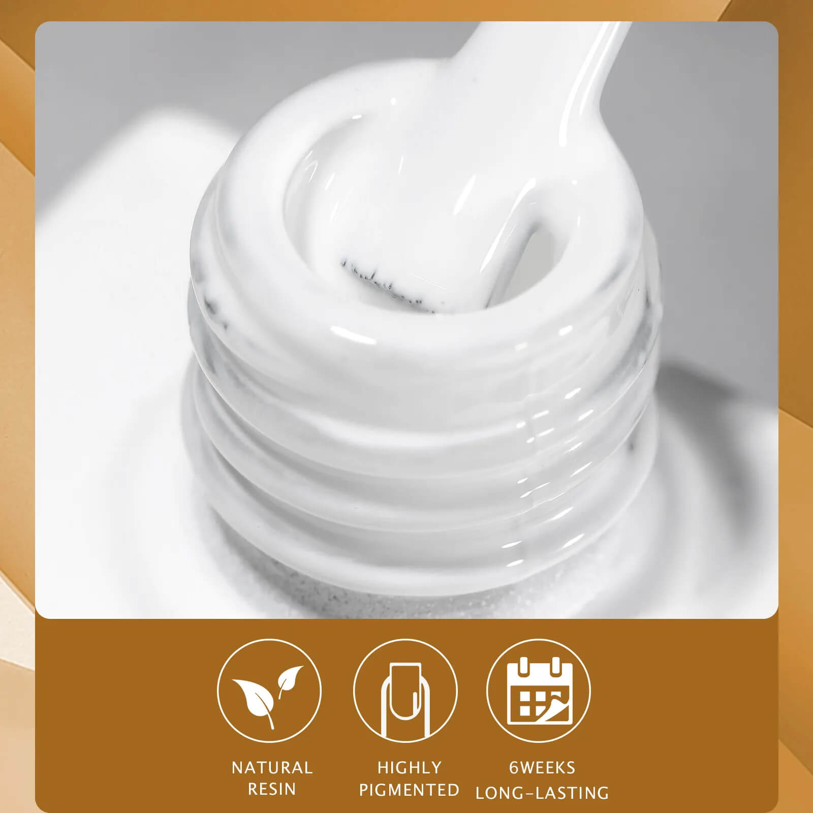 VANFA Soak Off Gel 0.5 Oz Super White SW001