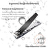 Stainless Steel Nail Clipper - #212AB Curved