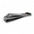 Stainless Steel with Rubber Thumb Grip Nail Clipper - Curved Edge