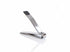 Stainless Steel with Rubber Thumb Grip Nail Clipper - Curved Edge